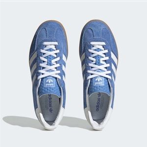 Adidas Gazelle Indoor Sneakers in Blue Fusion/White